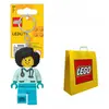 Image de Porte-clés LEGO avec lampe de poche : Dr Flieber (médecin)