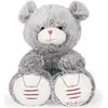 Image de Kaloo Ours en peluche grand gris - Ours en peluche 38 cm