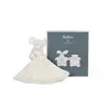 Image de Kaloo Peluche Perle Doudou Souris Crème - jouet souple pour bébé