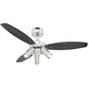 Image de Westinghouse - Ventilateur De Plafond Jet Plus (ø X H) 105 Cm X 370 Mm Couleur Des Pales: Wengé, Argent Couleur Du Boîtie