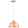 Image de Suspension en cuivre brossé Version avec 1 source lumineuse