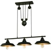 Image de Suspension à trois lampes Iron Hill bronze huilé