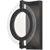 Image de Applique murale d'extérieur à LED Maddox, noire