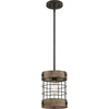 Image de Suspension Langston bronze / pin pour 1 ampoule