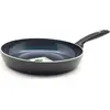 Image de Greenpan Torino CC001693-001 Poêle à frire, 30 cm de diamètre maxi, aluminium, compatible induction, revêtement anti-adhésif
