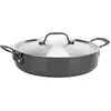 Image de Poêle antiadhésive GreenPan Craft 30 cm/4,9 litres avec couvercle noir Induction