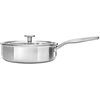Image de Casserole KitchenAid en acier inoxydable multicouche - ø 24 cm / 3,1 litres