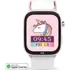 Image de Montre connectée ICE SMART Junior 3.0 Find My Rectangulaire avec Bracelet Silicone Rose / Blanc Ice Watch - Neuf