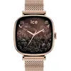 Image de Montre connectée ICE SMART 2.0 Carrée Bracelet Milanaise Rose Gold Ice Watch