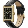 Image de Montre ICE SMART TK 2.0 Rectangulaire avec Bracelet Cuir Or Croco Noir Ice Watch - Neuf