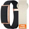 Image de Bracelet de fitness Ice-Watch 026254, modèle Ice Smart, couleur noire et rose doré