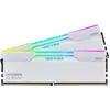 Image de Kit Barettes mémoire 32Go (2x16Go) DIMM DDR5 Klevv Cras V RGB 6000MHz CL30 (Blanc) #DEFAULT