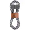 Image de Native Union BELT-KV-CL-ZEB-2 câble Lightning 1,2 m Noir, Blanc - Neuf