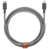 Image de Native Union Belt Cable USB-C vers Lightning - 3m - Zebra