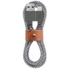 Image de Native Union Belt Cable 1,2 m Noir, Blanc - Neuf