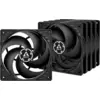 Image de Lot de 5 Ventilateurs de boitier Arctic P12 - 12cm (Noir) #2POURCENT