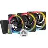 Image de Lot de 3 Ventilateurs de boitier Arctic BioniX P120 RGB - 12cm (Noir) #2POURCENT