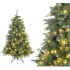 Image de Evergreen Arbre de Noël artificiel Mesa épicéa incl. LED vert 180 cm