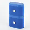 Image de KODAK Soundbrix - Lot de 2 Enceintes Bluetooth Magnétique avec Mécanisme de Docking, Sans Fil, Connectez jusqu'à 100 Enceintes, Autonomie de 3h, Charge Type-C, Puissance 5W RMS - Bleu - Neuf