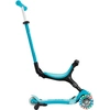 Image de GLOBBER GO-UP ACTIVE LIGHTS 360 - 3 en 1 vélo assis, roue et trottinette, 120/80 mm, 3 roues, hauteur réglable, bleu