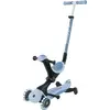 Image de GLOBBER GO-UP DELUXE LIGHTS ECO 360 - 3 en 1 vélo assis, roue, trottinette, 120/80 mm, 3 roues, réglable, myrtille