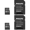 Image de Philips MicroSDHC 2-Pack 32GB Class 10 UHS-I U1 incl. Adapter