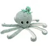 Image de Les Déglingos Peluche Ptipotos-Pieuvre maman bebe menthe