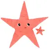 Image de Les Déglingos Les PTIPOTOS by Peluche WAHOU Etoile DE MER Maman & Bebe Corail