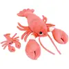 Image de Les Ptipotos Iloveyou : Peluche "Le Homard" - Couleur corail