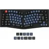 Image de KEYCHRON Q10 (noir/bleu gris, DE-Layout, Gateron G Pro Red, Alice Layout, Hot-Swap, cadre aluminium