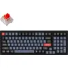 Image de Clavier mécanique sans fil Keychron K4 Pro QMK/VIA, QWERTY US, LED RGB, rouge Keychron K Pro K4P-H1