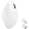 Image de Keychron M7 Wireless Mouse Optique, USB, Bluetooth, 2.4GHz, 26000 DPI, 1000 Hz, Blanc M7-A3