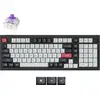 Image de Keychron Q5 HE QMK/VIA Clavier mécanique sans fil, QWERTY US, RGB LED, Gateron Double-Rail Magnetic Nebula Switch Q5H-M1