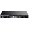 Image de TP-Link Omada SG6654XHP commutateur réseau Géré L3 Gigabit Ethernet (10/100/1000) Connexion Ethernet, supportant l'alimentation via ce port (PoE) 1U Noir - Neuf