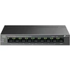 Image de Commutateur TP-LINK LS109P, 9x100Mbps (8xPOE+), boîtier métallique, bureau, noir