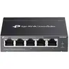Image de TP-Link Omada DS105GP commutateur réseau Non-géré Gigabit Ethernet (10/100/1000) Connexion Ethernet, supportant l'alimentation via ce port (PoE) Noir - Neuf