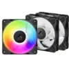 Image de Lot de 3 Ventilateurs de boitier Arctic P12 Pro RGB - 12cm (Noir) #2POURCENT