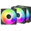 Image de Lot de 3 Ventilateurs de boitier Arctic P14 Pro Reverse RGB - 14cm (Noir) #2POURCENT