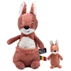 Image de Kangourou en peluche - mère et bébé, brun-orange