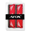 Image de Mémoire AFOX GAMING DDR4 2 x 16 Go 3 200 MHz CL16 XMP2 rouge