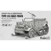 Image de Maquette Meng German Pkw.K1 Kübelwagen Type 155 Half-Track (incl. 3D printed track modules and ski modules, etc.) 1/35 - Maquette militaire - MengV