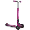 Image de GLOBBER ULTIMUM - Trottinette enfant adulte, 125/90 mm extra large, ABEC 9, 3 roues, hauteur réglable, rose corail