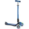 Image de GLOBBER ELITE DELUXE LIGHTS   Trottinette pour enfants, 120/80 mm, ABEC 5, 3 roues, hauteur réglable, roues LED, bleu foncé