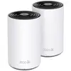 Image de TP-Link Deco XE75 Pro (2-pack) Tri-bande (2,4 GHz / 5 GHz / 6 GHz) Wi-Fi 6E (802.11ax) Blanc 3 Interne - Neuf