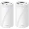 Image de TP-Link Deco BE85 (2-Pack) Tri-bande (2,4 GHz / 5 GHz / 6 GHz) Wi-Fi 7 (802.11be) Blanc 4 Interne - Neuf