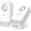 Image de TP-Link PG2400P KIT Adaptateur réseau PowerLine 1428 Mbit/s Port Ethernet intégré Blanc 2 pièce(s) (PG2400P KIT)