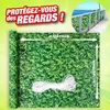 Image de Outiror - Brise Vue Décoratif - Décor Feuillage Vert Pour Balcon 6 Mètres De Long