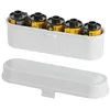 Image de KODAK Film Case étui pour 5 rouleaux de film 35 mm-boîtier compact en acier rétro pour trier et protéger les rouleaux de film(blanc)(film non inclus) en occasion ou reconditionné