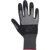 Image de Showa 381 X L Bretelles Tissu Microfibre Multi-usages Gants Avec Revêtement En Mousse Nitrile Micro-poreuse Sur Paume, Xl, Gris