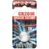Image de maxell Pile bouton lithium CR2016 1 blister